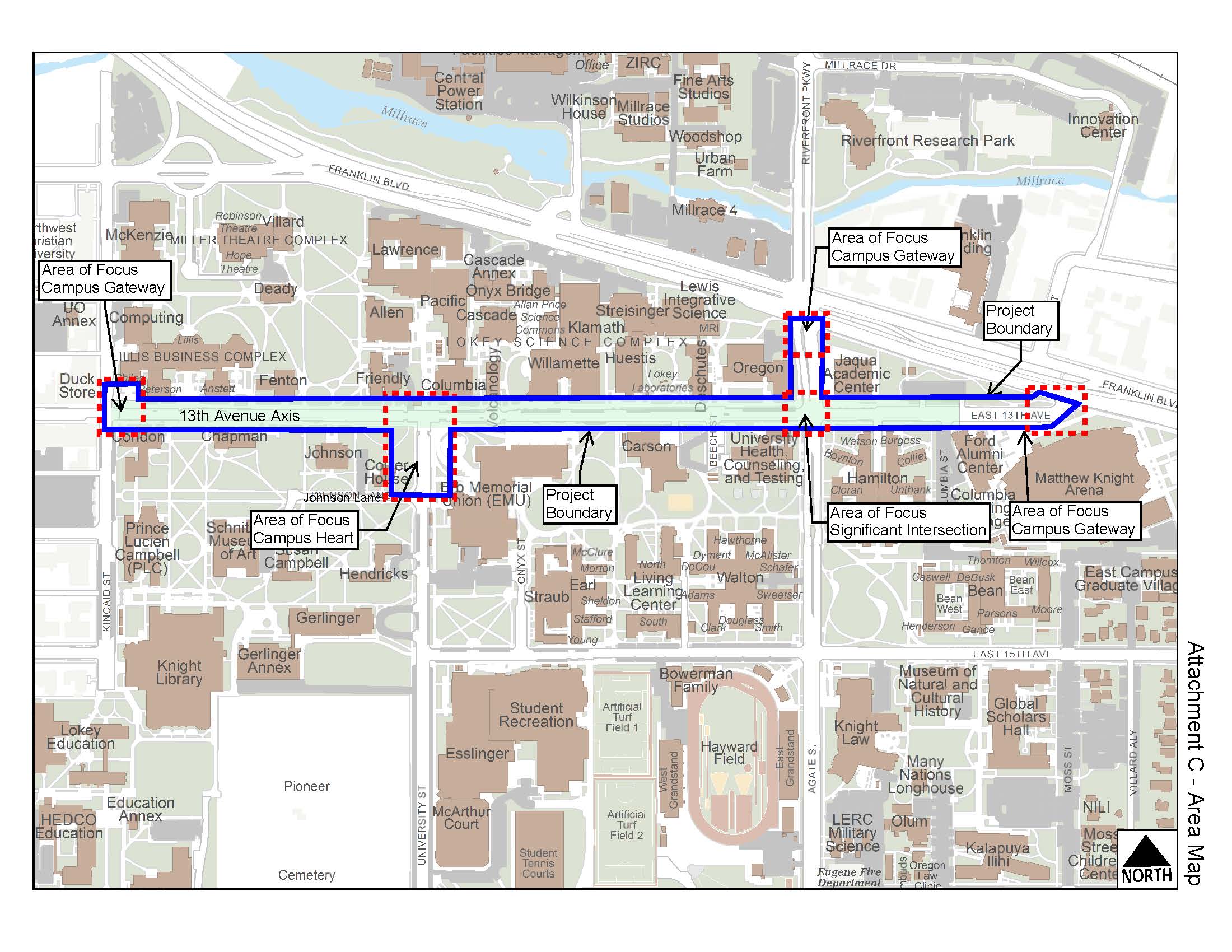 13th Avenue Axis Conceptual Design | Campus Planning & Facilities ...