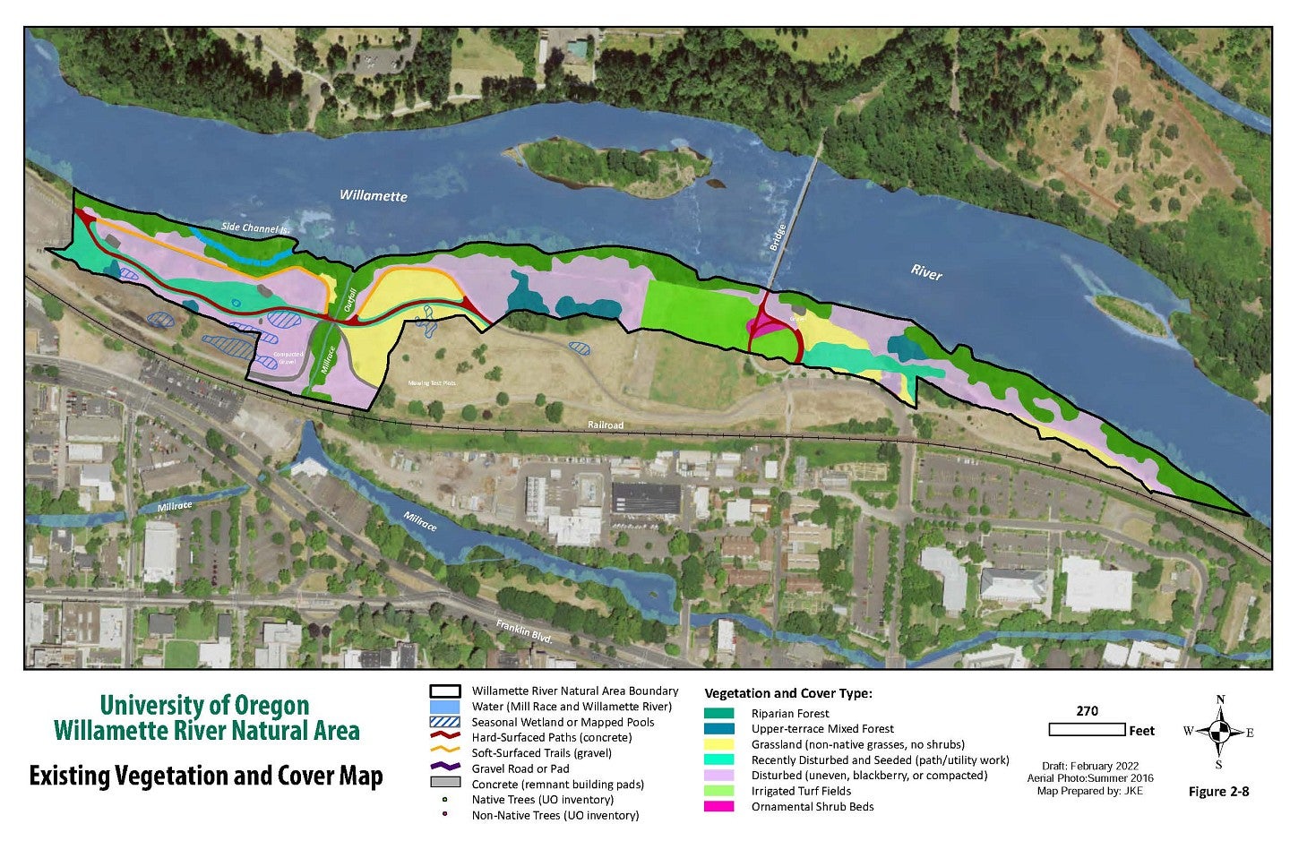 WRNA Existing Vegetation and Cover Map