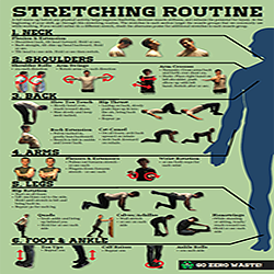 Front page of the stretching poster
