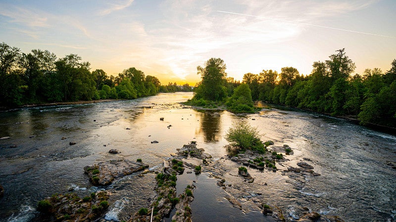 Willamette River Sunset